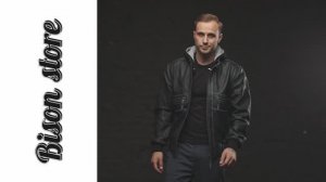 Кожаная мужская куртка Сталкер джинс (Stalker jeans) из буйвола с капюшоном - обзор модели