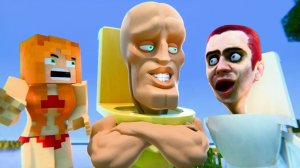 Красивый туалет Скибиди - Вау!!! Майнкрафт Мультик