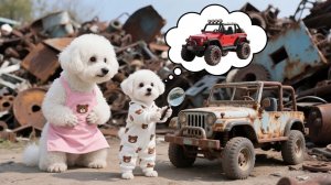 Милый щенок любит машинки! Яркие Мультики для детей. Детские мультики для малышей смотреть