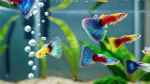 рыбки гуппи