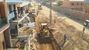 OMG!! Excellent Use technique Operating Skills Bulldozer Road construction