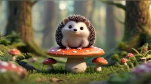 Мультфильм для детей. Ёжик готовится к зиме