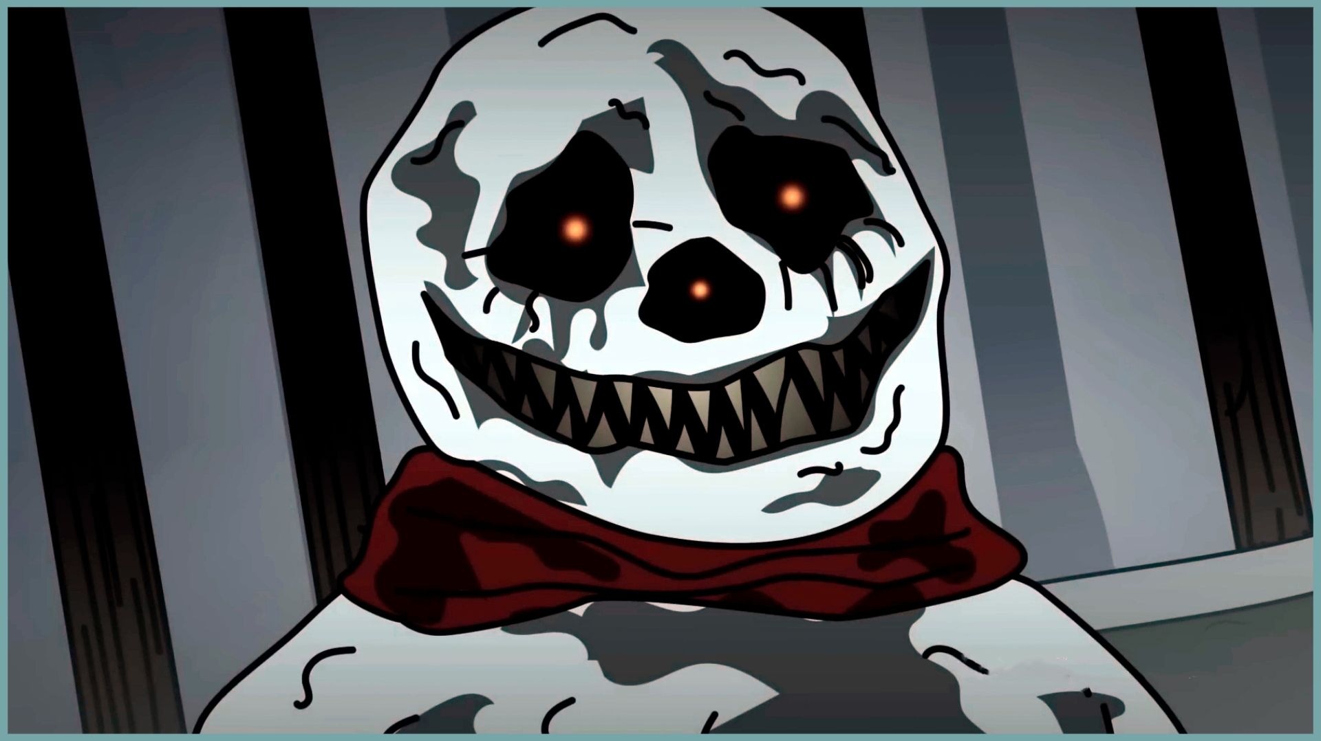 ТАИНСТВЕННЫЙ СНЕГОВИК - ПРАВДИВАЯ ЖУТКАЯ ИСТОРИЯ ПРО СНЕГОПАД ч.1 (Анимация) | FReelaN