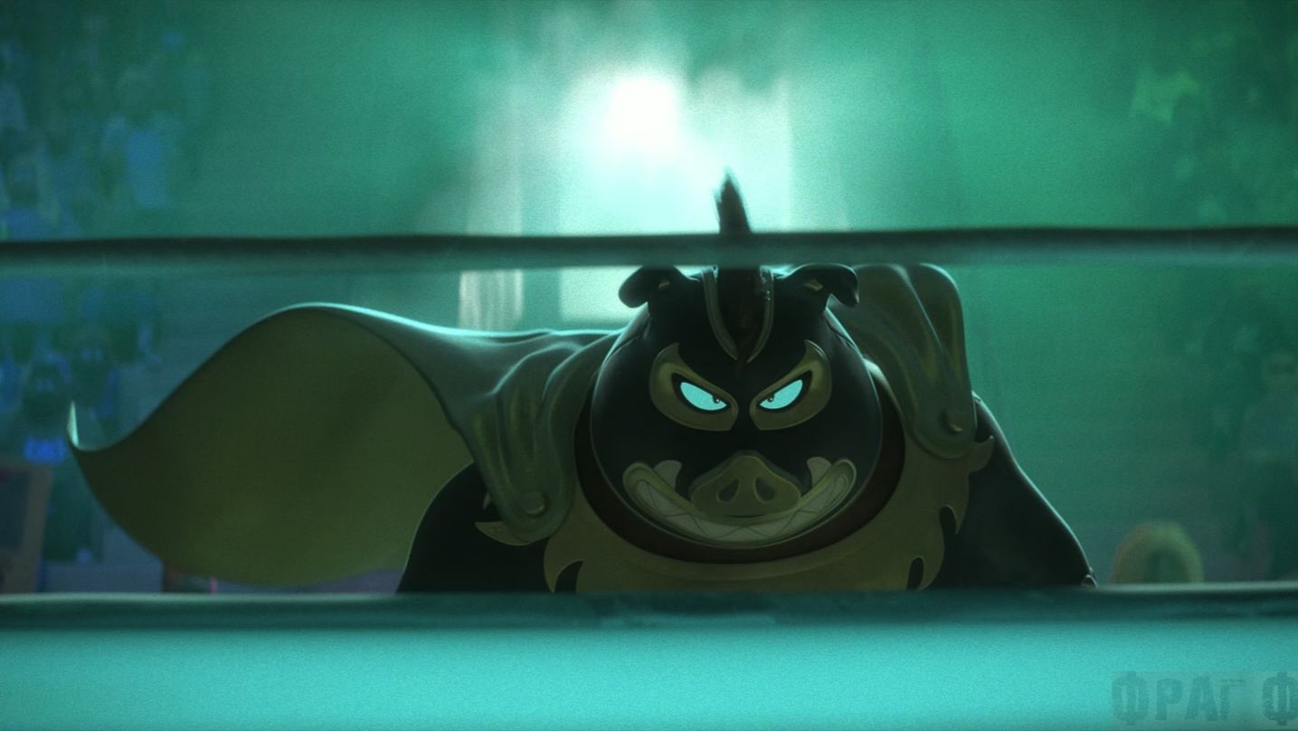 Суперсвинья vs Плохие парни. Плохие парни 2. 2025. Фрагмент фильма