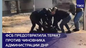 ФСБ предотвратила теракт против чиновника администрации ДНР