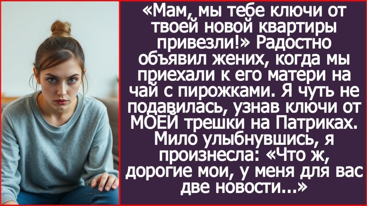 ИСТОРИИ ИЗ ЖИЗНИ|Ключи от твоей новой квартиры привезли!|РЕАЛЬНЫЕ ИСТОРИИ|ЖИЗНЕННЫЕ ИСТОРИИ