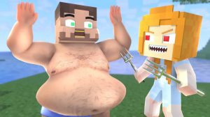 Забавный сериал о зомби 😂. Майнкрафт Мультик