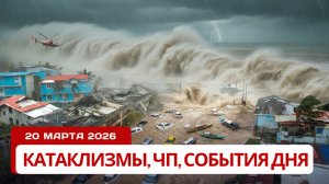 Новости Сегодня 20.03.2026 - Катаклизмы, ЧП, События дня | Индия Европа США Россия Китай