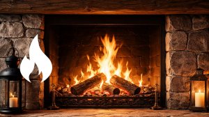 камин звук огня • альпийский дом ночь уют • для сна и отдыха 3 часа 🔥