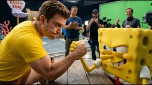 РЕСТЛИНГ ПО СПАНЧБОБОВСКИ! ПЕРСОНАЖИ СПАНЧ БОБА СРАЖАЮТСЯ С ЛЮДЬМИ ЗА ТИТУЛ ЛЕГЕНДЫ! РЕАКЦИЯ