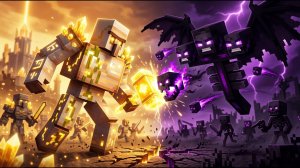 Армия сияющих големов против Легиона Иссушающего Затмения