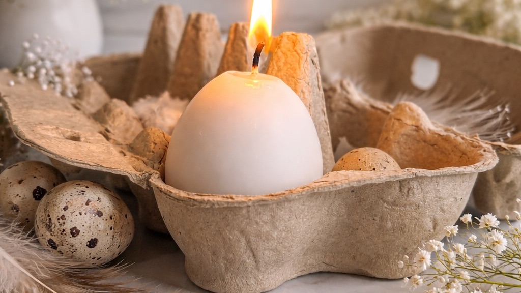 Свеча на Пасху.