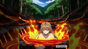 Погружение девушек в огненную жидкость