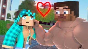 АЛЕКС ВЛЮБИЛАСЬ В КРУТОГО СТИВА - МАЙНКРАФТ МУЛЬТИКИ
