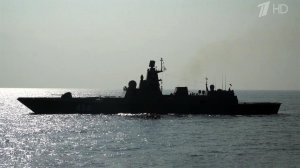 Фрегат Северного флота "Адмирал Головко" выполнил торпедные стрельбы в акватории Баренцева моря.