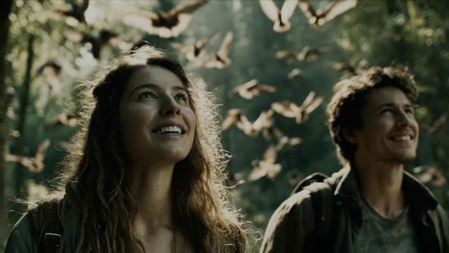 Летела стая птиц