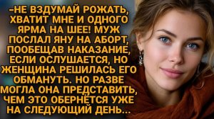 «Либо аборт, либо чемоданы!» Но когда узнал, что жена его обманула, сохранив дитя...