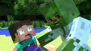 МАЛЕНЬКИЙ СТИВ ОСТАЛСЯ ОДИН - МАЙНКРАФТ МУЛЬТИКИ