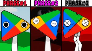 INCREDIBOX SPRUNKI: ВСЕ ФАЗЫ НОВОГО ОС GOOGLE PLAY! ▶️✨ ОТ 1 ДО 3! 🚀📱