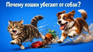 Кошки и Собаки: Почему пушистые убегают и что они боятся на самом деле