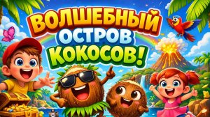 Магия Кокосового острова: Эпическое веселье с танцующими кокосами и приключениями для детей!