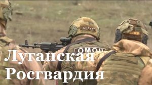 Как работают бойцы ОМОН в ЛНР?