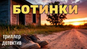 Аудиокнига "БОТИНКИ" триллер детектив полностью