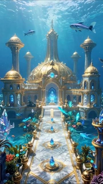 Подводный мир: волшебство и красота #подводныймир #глубина #воднаяархитектура