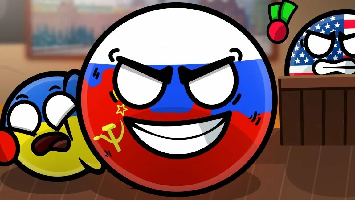 Как появился советский союз COUNTRYBALLS смотреть онлайн