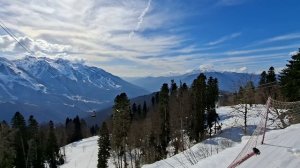 🌎✨✈️ Панорама в сторону моря с высоты 1660м