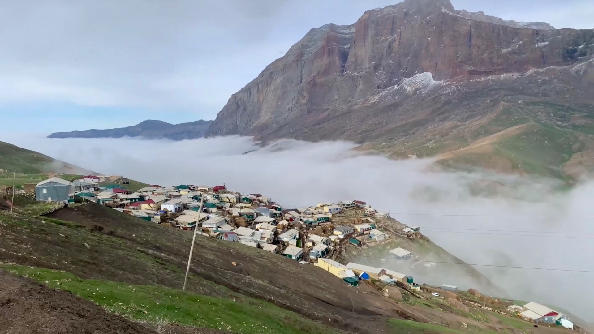 Куруш - самое высокогорное село России на высоте 2560м. Южный  Дагестан