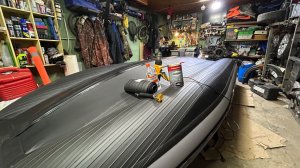 Бронирование лодки ПВХ своими руками часть 1