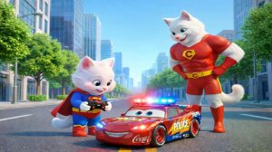 Котенок сделал машину для спасения животных! Яркие Мультики для детей. Детские мультики смотреть