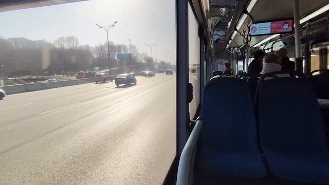 Поездка на автобусе ЛиАЗ 5292 борт 191981 по маршруту 640