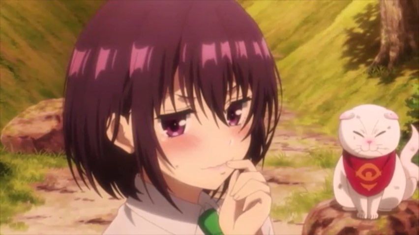 И снова у развращенной школьницы в башке один разврат) «Треугольник Аякаси»