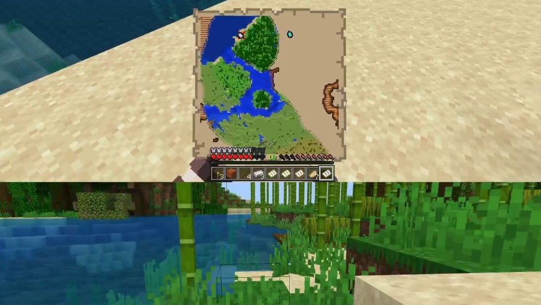 Нашли клад в Minecraft