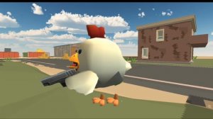 чикен Ган анимация