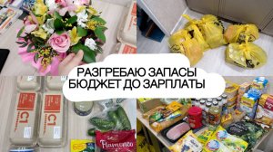 Бюджет до ЗАРПЛАТЫ. Разгребаю запасы