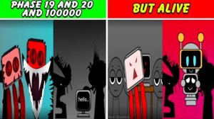 sprunki phase 20 и 19 и 100000 (оригинал.не оригинал) но они выжили