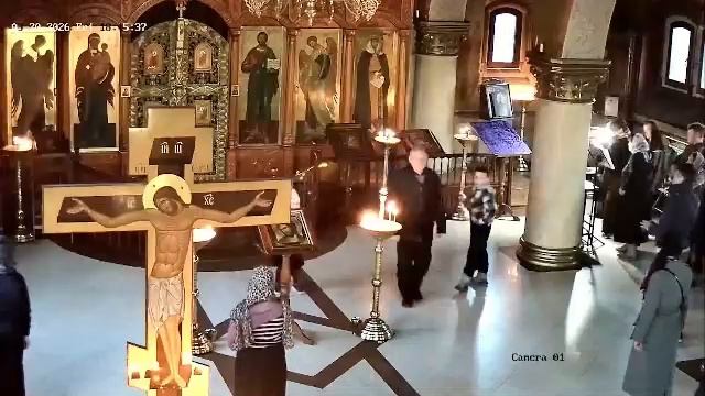 Литургия преждеосвещенных даров. Панихида. 20.03.2026г. 18 00. смотреть онлайн