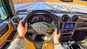 2003 Hummer H2 6.0 AT - POV ТЕСТ-ДРАЙВ