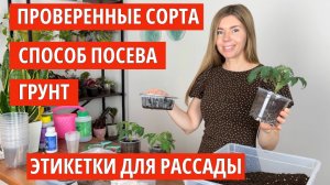 СЕКРЕТЫ КРЕПКОЙ РАССАДЫ ТОМАТОВ для новичков и опытных огородников