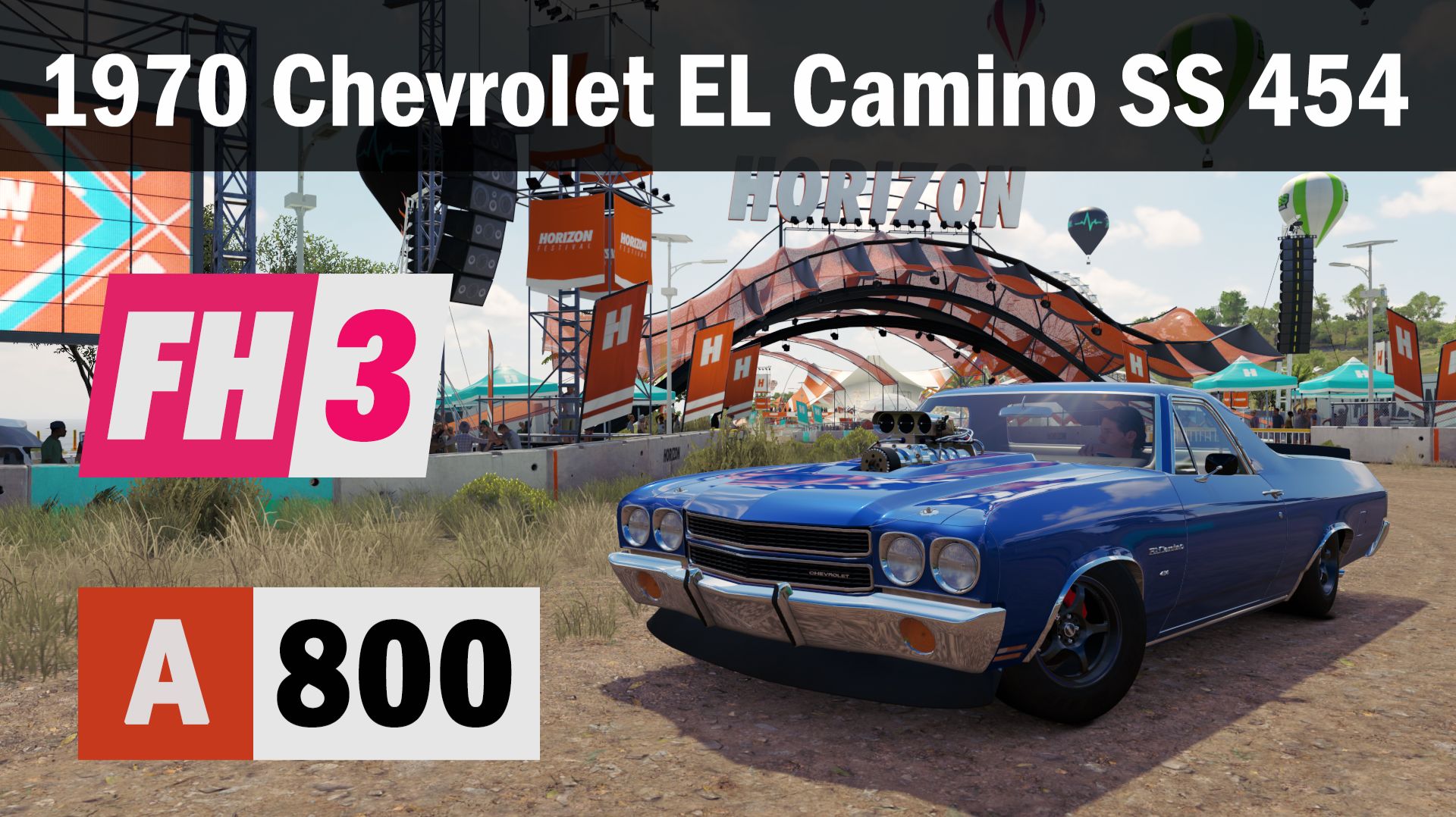 Forza Horizon 3 - 1970 Chevrolet EL Camino Super Sport 454, Race