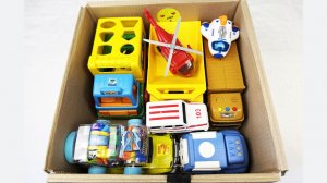 Мультики для детей про яркие Машинки в коробке. Мультики машинки для малышей