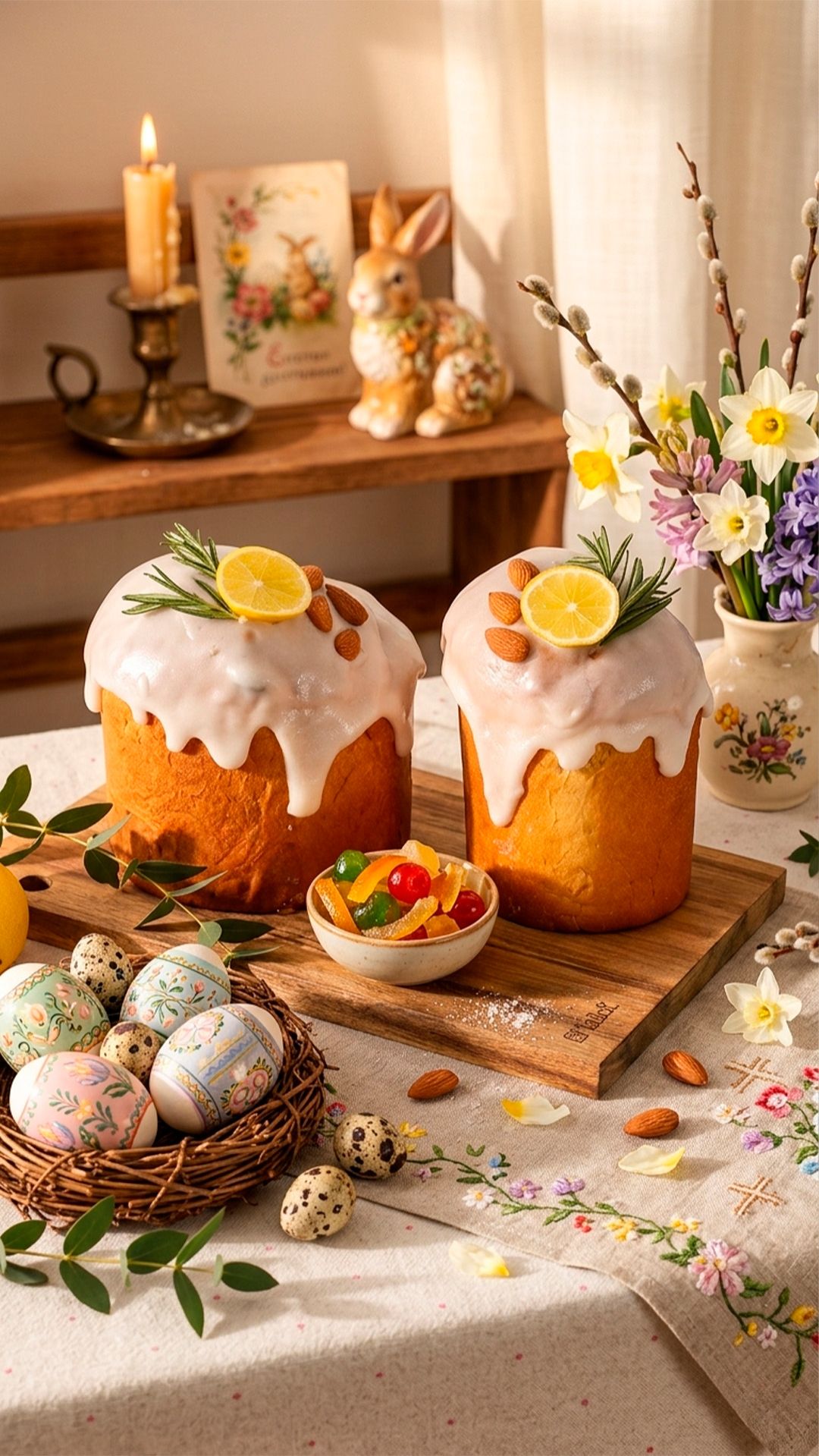 ДРОЖЖЕВОЙ КУЛИЧ по БАБУШКИНОМУ рецепту! Пышный, ароматный и никогда не оседает. Секрет  выпечки!