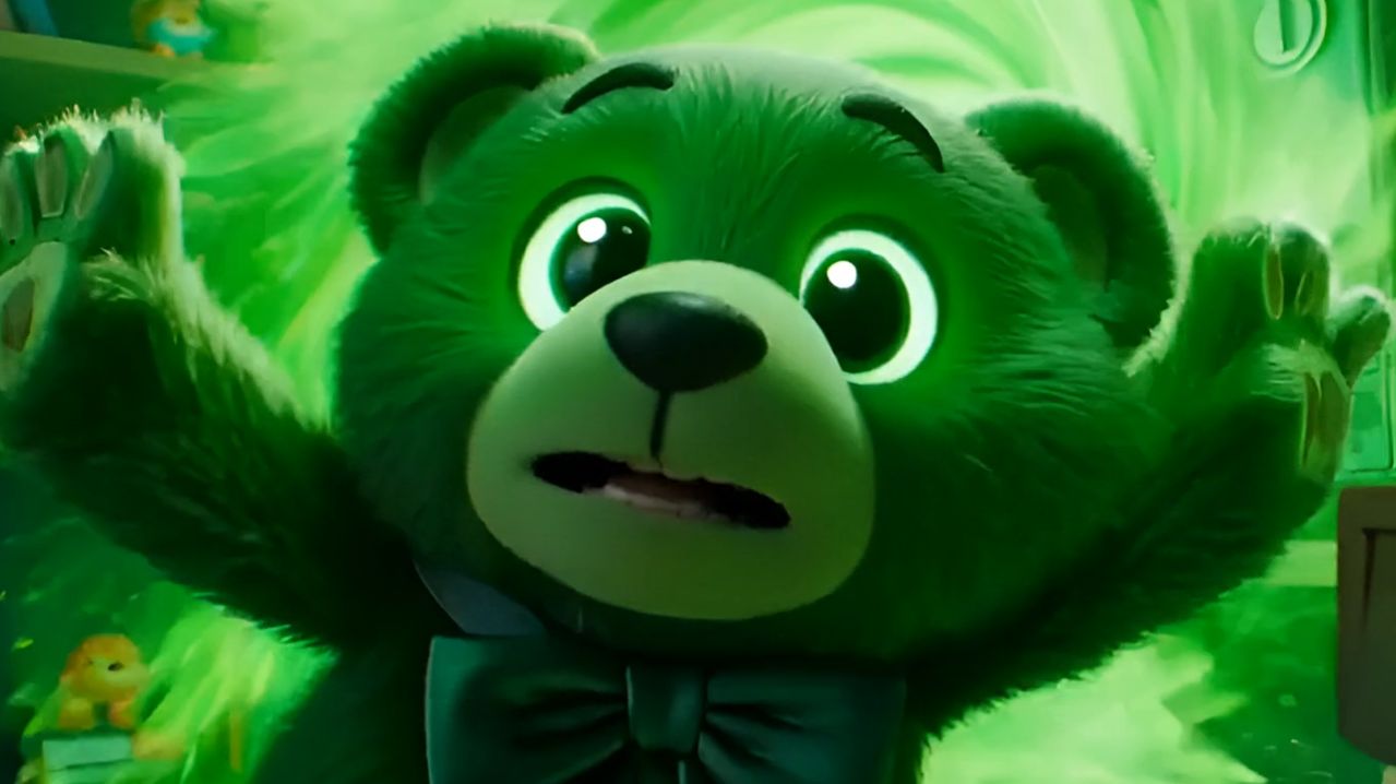 МЕДВЕДЬ ЧЕРЕЗ ПОРТАЛ ПОПАЛ  К ТРЕМ КОТАМ 🐻 GREEN FREDDY В МУЛЬТИКЕ ТРИ КОТА