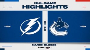 Обзор матча НХЛ | Ванкувер - Тампа-Бэй (20.03.2026)