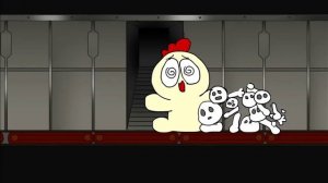 анимация смешной курицы попи плэйтацм 1