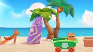 Пляжные игры/Игры с котиком