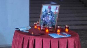 Военно-историческом музее Дома офицеров Героя России, сержанта спецназа МВД России Евгения Эпова